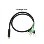 eMagTech 1pc Connecteur de Câble de Vélo électrique à 9 Broches Câble de Moteur Mâle 55 Cm 12-72 V pour Moteur de Moyeu à Engren