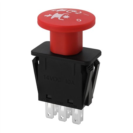eMagTech Interrupteur de Prise de Force 539131627 430-433 Compatible avec Husqvarna Craftsman Tondeuse AYP Dixon DX260 DX272 LZ6