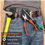 Giyofom Clip de Ceinture à Outils Magnétique, Porte-Outil Magnétique Antidérapant pour Ceinture, Accessoires de Ceinture à Outil