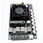 Dsdhuf Carte D'Amplificateur Haute Puissance TPA3255 Carte D'Amplificateur de Puissance Audio 2.0 Canaux 600 W pour Haut-Parleur