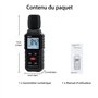 Mcbazel Louttary Sonomètre Numérique, Lecteur de Décibels de 30-130 dB, Sonomètre pour Mesurer le Bruit, Sonomètre pour Classe,