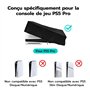 Mcbazel Housse Anti-Poussière Housse de Protection Anti-Rayures Étanche pour PS5 Pro(Pas pour PS5/PS5 Slim)