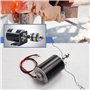 eMagTech DC 12V Moteur à Aimant Permanent CW/CCW Haute Vitesse pour Générateur de Bricolage 30W