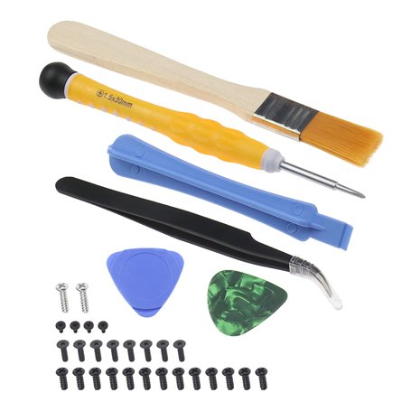 eMagTech Kit de Réparation Démontage Compatible pour Playstation 5 PS5 Manette Contrôleur Tournevis PH00 Vis Pincette Levier Bro