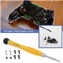 eMagTech Kit de Réparation Démontage Compatible pour Playstation 5 PS5 Manette Contrôleur Tournevis PH00 Vis Pincette Levier Bro