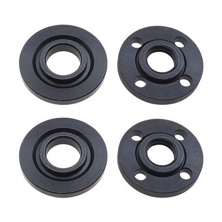 eMagTech Lot de 2 écrous M14 à bride intérieure et extérieure compatibles avec Makita 9029 9069 9016DB 9047L 9558NB 9557PB GA502