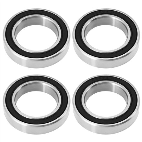 ECSiNG 4X Roulement de Roue Avant scellé en Acier Inoxydable Double Joint en Caoutchouc Compatible avec SURRON Light Bee LBX L1E