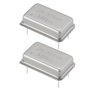 ECSiNG Lot de 2 oscillateurs rectangulaires à cristal 4P 28
