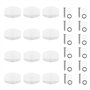 LT Easiyl 12pcs Boutons d'accordeur Tête de Machine de Guitare Bouton d'accordeur Cordes de Guitare Classique Clé de Cheville Ré