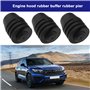 LT Easiyl 4pcs Couvercle de Capot de Voiture Tampon d'arrêt Capot Hayon Tampon en Caoutchouc Amortisseur Clip 867827500A Compati