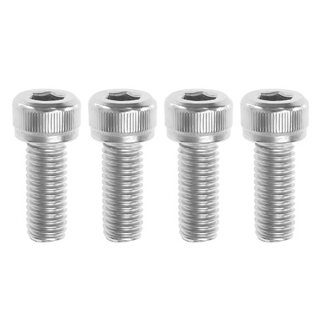 SG Store 4pcs M8x20mm Fixation à Vis à Six Pans Creux Filetage à Gauche en Acier Inoxydable pour l'assemblage de Navires d'équip
