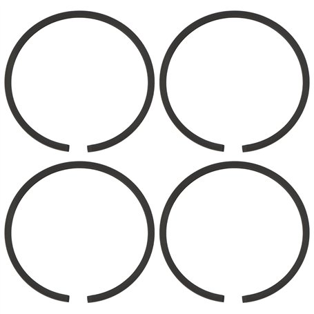 SG Store Lot de 4 Segments de Piston pour Tronçonneuse 60 Mm X 1