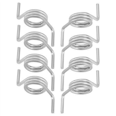 SG Store Lot de 8 ressorts de réparation de serrure de porte gauche et droite compatibles avec Mercedes W203 W211 W209 Classe C