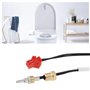 Briny River 4 Pièces Câble de Sonde de Thermistance NTC 10K Filetage M8 pour Toilettes Intelligentes Climatiseurs Machines à Lav