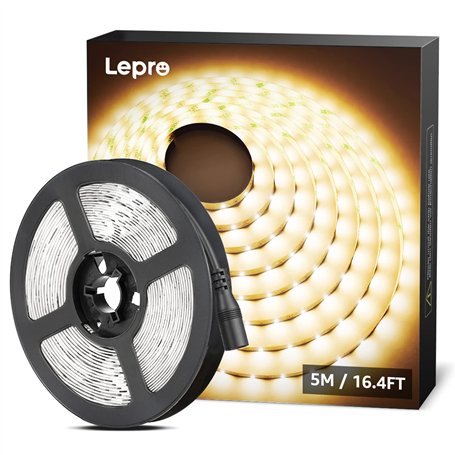 LE Ruban LED Blanc Chaud 5m