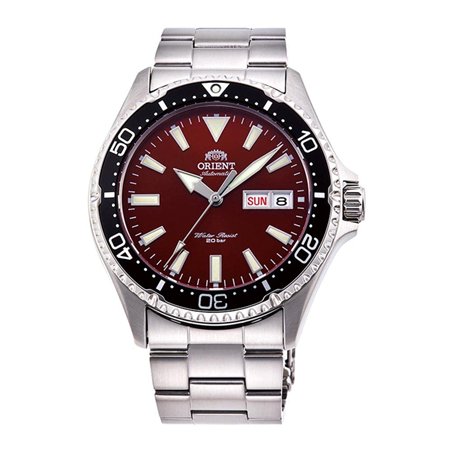Orient Hommes Analogique Automatique Montre avec Bracelet en Acier Inoxydable RA-AA0003R19B