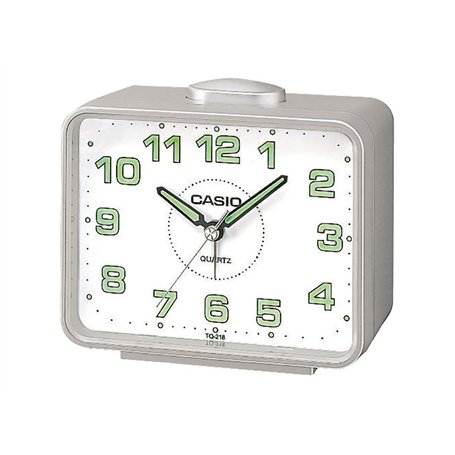 Casio - TQ-218-8EF - Réveil - Quartz Analogique - Alarme Répétitive