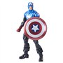 Hasbro Marvel Legends Series Captain America (Bucky Barnes) Avengers 60th Anniversary Figurine à collectionner 15,2 cm, 5 access