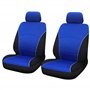 Sakura Oakleigh Paire de Housses de siège Avant universelles pour Voiture et Van Noir/Bleu