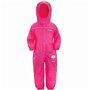 Regatta Puddle IV - Combinaison imperméable - Mixte Enfant - -Rose (Jem)-Taille : 6-12 mois (80 EU)