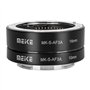 Meike MK-S-AF3A Bague d'adaptation de Tube d'extension Macro à Mise au Point Automatique en métal (10mm + 16mm) pour Sony Mirror