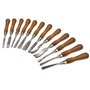 Faithfull Wood Carving Chisel Set of 12 in Presentation Case