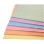 DJP Lot de 60 cartes pastel A4 160 g/m² 60 feuilles 6 nuances A4 pour photocopieur