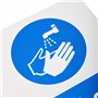 Seco Panneau de sécurité en plastique semi-rigide avec inscription « Use Hand Sanitiser » 150 x 200 mm