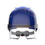 JSP EVO® VISTAlensTM Casque de sécurité avec lunettes de sécurité intégrées Bleu/fumé (AMB170-007-F00)