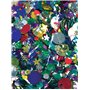 Baker Ross Sequins Multi-Couleurs - Vendu en pot - Idéal pour les loisirs créatifs, les décorations de carte et les collages