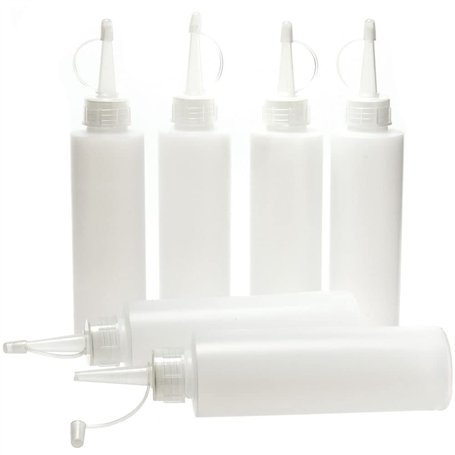 Baker Ross Bouteille Plastique avec Applicateur - Lot de 6