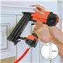 Tacwise DFN50V Pistolet à Clous à Finition Pneumatique, Utilise des Clous de Type 160 (16G) / 20 - 50 mm