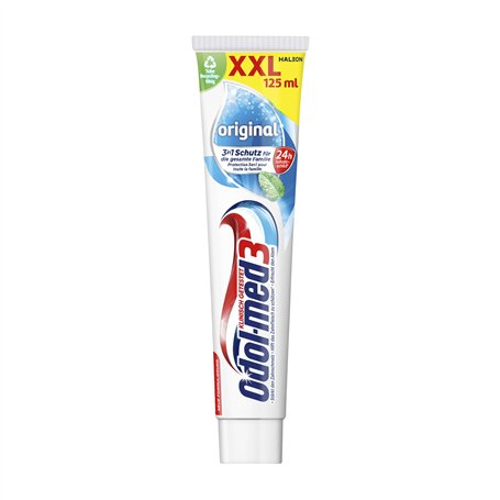 Odol-med3 Dentifrice original avec protection 3 en 1 pour dents fortes