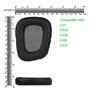GEEKRIA Coussinets pour Logitech G35 G930 G430 F450 Headphone Casque Oreille Pad/Oreille Coussin/Coussinets réparation pièces en