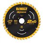 DEWALT DT20433-QZ Lame de scie circulaire 210 x 30 x 2.4 mm Nombre de dents: 40 1 pc(s)