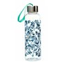 Puckator BOT170 Bouteille d'eau réutilisable en Plastique avec Couvercle métallique Motif Pivoine 500 ML