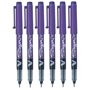 Lot de 6 stylos à encre liquide de marque V Sign Pen distribué par Pilot