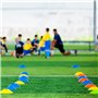 TRIXES 20 Articles Lot de Cônes Marquage Multicolores Légers Souples Football Sports Entraînement