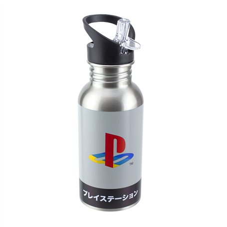 PlayStation Paladone Heritage Bouteille d'eau en acier inoxydable Multicolore 500 ml