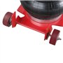 AIM Tools Cric Pneumatique 5 Ton Cric de Levage Rapide Pneumatique, Cric Pneumatique Gonflable Triple Sac avec Poignée Amovible 