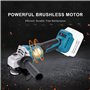KATSU FIT-BAT 21V Meuleuse d'Angle sans Fil Brushless 115mm 125mm Moteur sans Balais avec Kits d'Accessoires Multi-outils Oscill