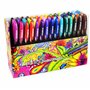 ZEBRA Doodler'z Lot de 60 stylos à encre gel 1,0 mm Couleurs tendance, pailletées, fluo et pastel