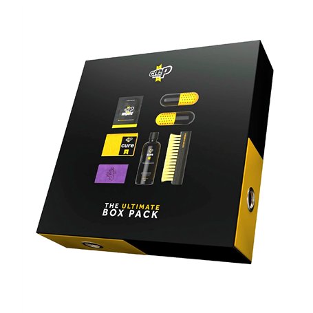 Crep Protect Paquet de boîte - Kit de nettoyage de baskets haut de gamme avec 6 x lingettes pour baskets