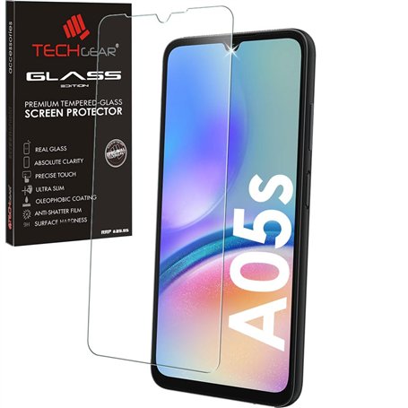 TECHGEAR Glass Edition Compatible avec Samsung Galaxy A05s