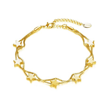 Philip Jones Bracelet Etoile Plaqué Or