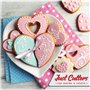 Custom Cutters Emporte-pièces en forme d'éclats de peinture | Mini / petit emporte-pièce en plastique pour pâtisserie, fondant,