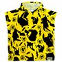 Pokémon Serviette pour garçons ou Filles | Poncho de Bain à Capuche Pikachu pour Enfants | Serviettes de Piscine, de baignade et