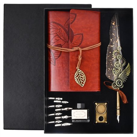 volumoon Stylo Dip à Plume Set