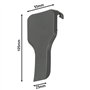 SPARES2GO Plaque d'appui avec vis pour friteuse compatible avec Tefal compatible avec Actifry Express Genius Smart XL Plus Air 1