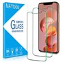 MAYtobe 2 Pièces Verre Trempé pour iPhone 11 Pro Max/iPhone XS Max 6